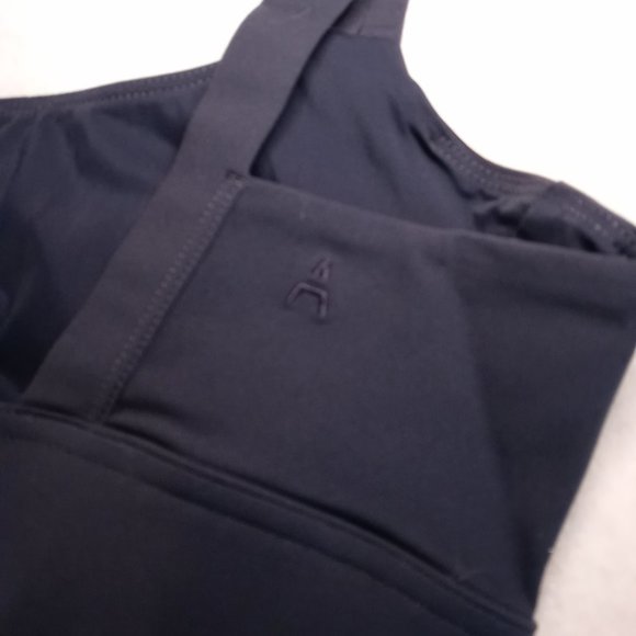 NEW ADAY "LIGHTEN UP" Sports Bra Shadow Sustainable Athleisure Size XS - Picture 6 of 9